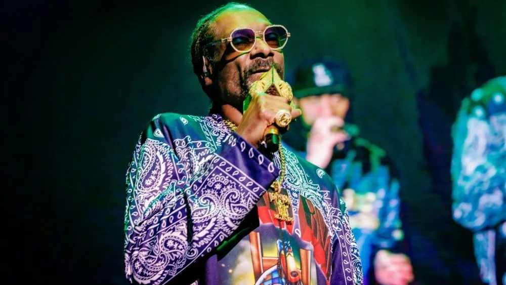 Concert of Snoop Dogg at Ziggo Dome Amsterdam, the Netherlands on March 20 2023.