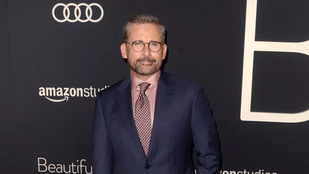 Steve Carell at the "Beautiful Boy" Premiere at the Samuel Goldwyn Theater on October 8, 2018 in Beverly Hills, CA
