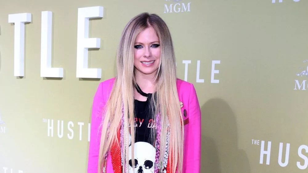 Avril Lavigne at "The Hustle" Premiere at the ArcLight Hollywood on May 8, 2019 in Los Angeles, CA