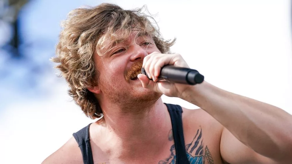 Jakob Nowell of Sublime performs in concert after the second round of the 2025 LIV Golf Miami on April 5, 2025 at Trump National Doral
