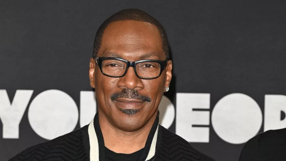 Eddie Murphy at the premiere for Netflix's "You People" at the Regency Village Theatre. LOS ANGELES, CA. January 17, 2023