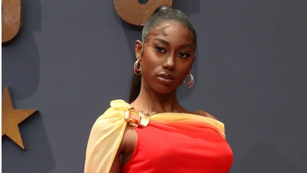 Flo Milli at the 2023 BET Awards Arrivals at the Microsoft Theater on June 25, 2023 in Los Angeles, CA