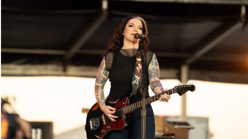 Ashley McBryde performs in concert on April 5, 2024 in Fort Lauderdale, Florida as part of the Tortuga Music Festival.