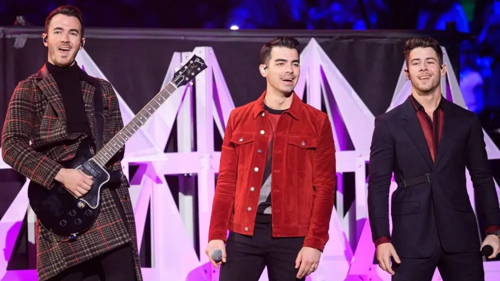 The Jonas Brothers perform at the 2019 Z100 Jingle Ball at Madison Square Garden. New York, NY, USA - December 13, 2019