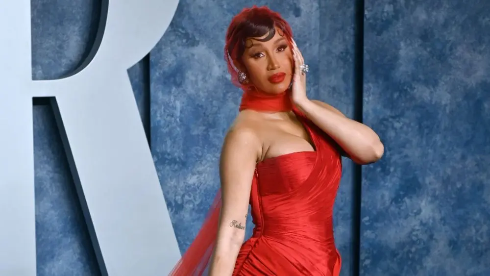 Cardi B at the 2023 Vanity Fair Oscar Party at the Wallis Annenberg Center. BEVERLY HILLS, CA. March 12, 2023