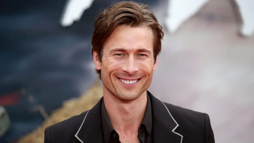 Glen Powell attends the "Twisters" European Premiere at Cineworld Leicester Square in London, England. London, United Kingdom - July 8, 2024