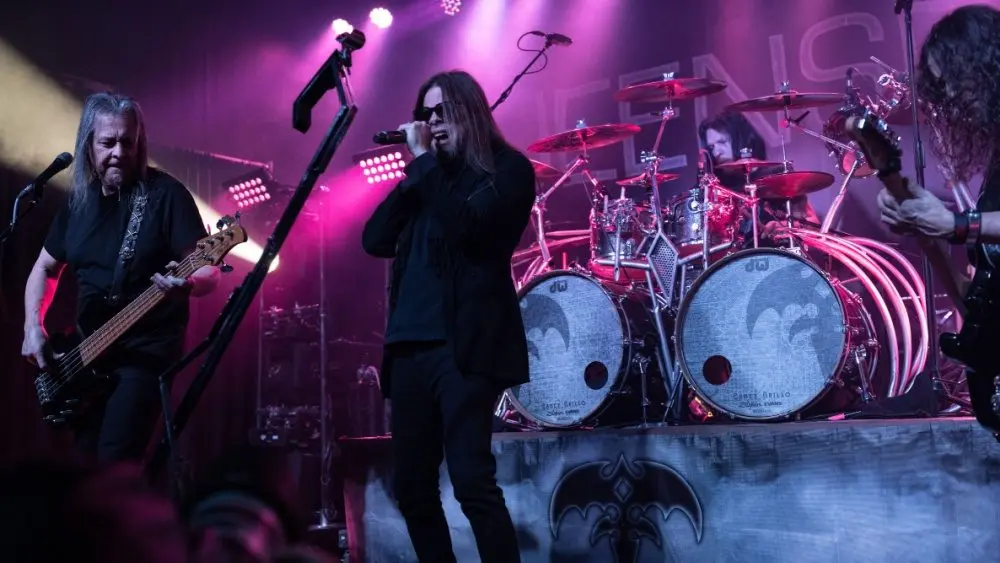 Queensryche performing at Saint Andrews Hall Detroit, Michigan / USA - 02-13-2020