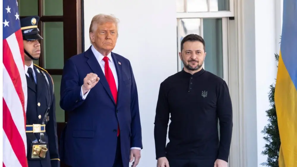 President Donald Trump welcomes Ukrainian President Volodymyr Zelenskyy to the White House to sign a deal granting the US access to Ukraine's rare minerals. WASHINGTON – Feb. 28, 2025