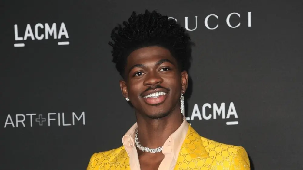 Lil Nas X at the 10th Annual LACMA ART+FILM GALA Presented By Gucci held at the LACMA in Los Angeles, USA on November 6, 2021.