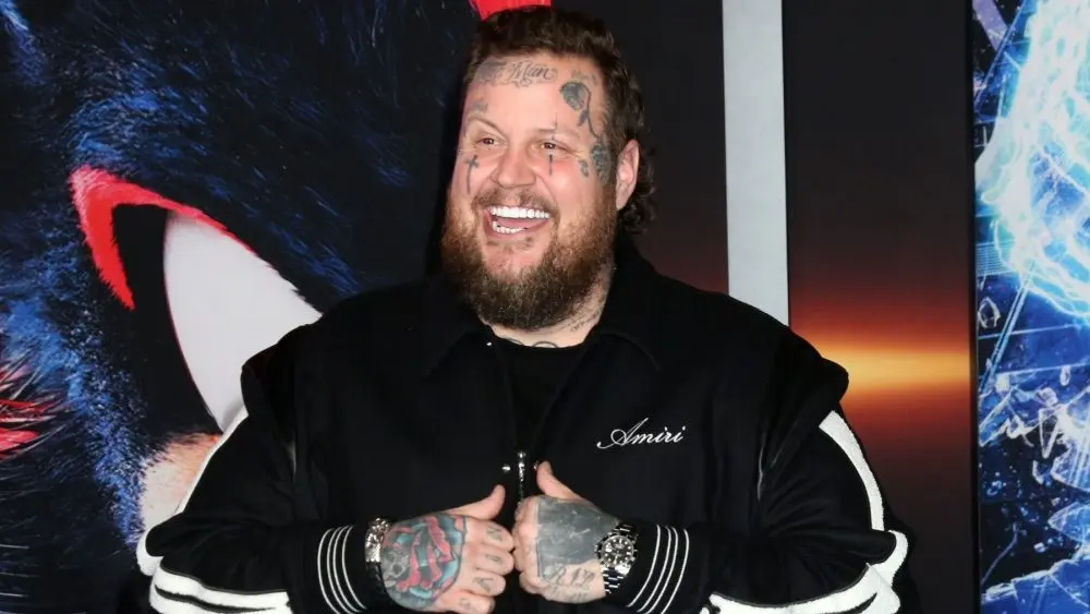 Jelly Roll at the Sonic the Hedgehog 3 LA Premiere at TCL Chinese Theater IMAX on December 16, 2024 in Los Angeles, CA