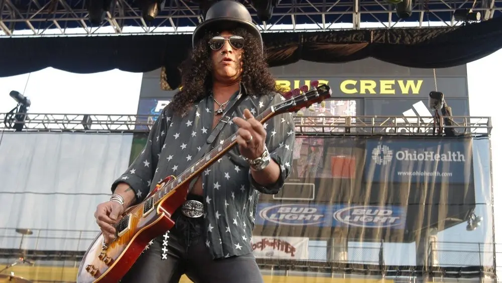 SLASH performing at Rock on the Range 2007, located in Columbus Crew Stadium in Columbus, Ohio, USA on May 19, 2007