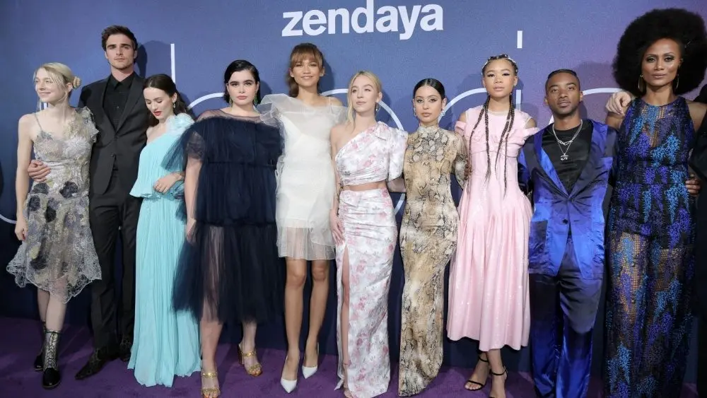 Cast at the LA Premiere Of HBO's "Euphoria" at the Cinerama Dome on June 4, 2019 in Los Angeles, CA