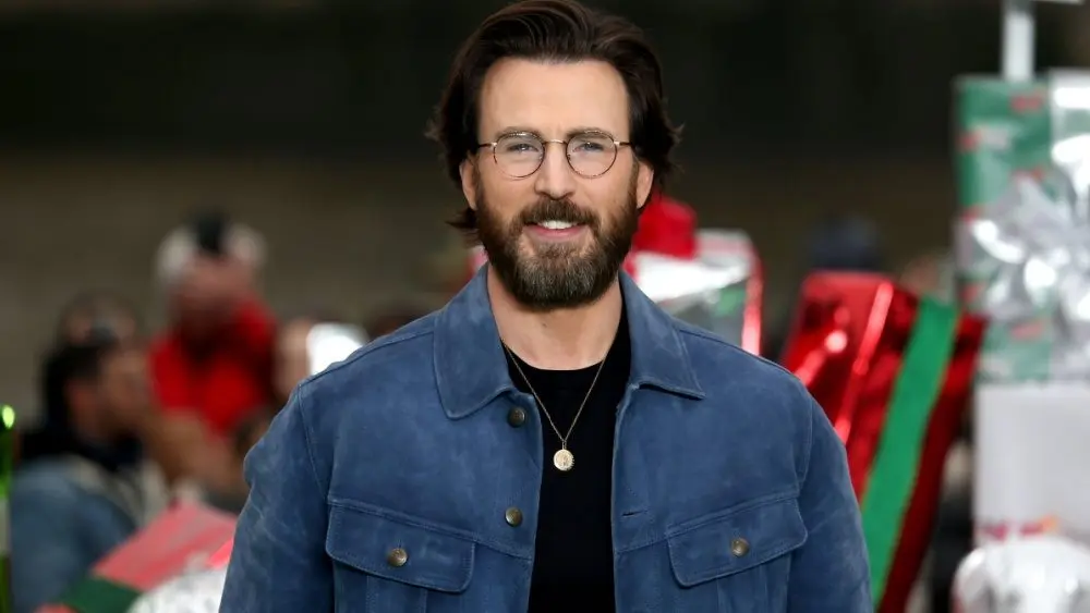 Chris Evans attends the photocall for "Red One" at Potters Fields Park in London, England. London, United Kingdom - October 6, 2024