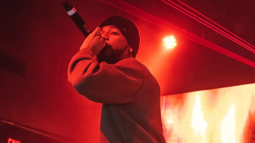 Key Glock preforms at St Andrews Hall Detroit, Michigan- March 26 2022