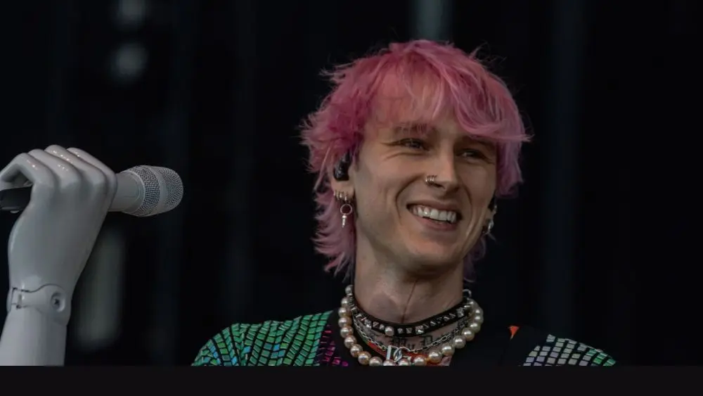 Machine Gun Kelly performs at Bonnaroo music festival Manchester, Tennessee USA - 06-19-2022