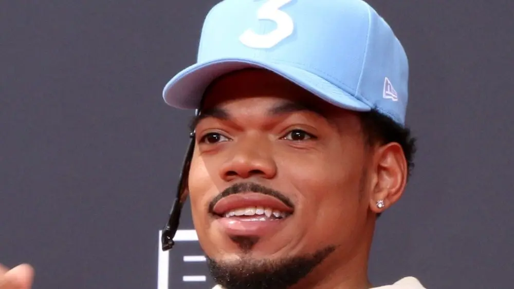 Chance the Rapper at the 2022 BET Awards at Microsoft Theater on June 26, 2022 in Los Angeles, CA