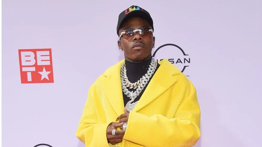 DaBaby arrives for the 2021 BET Awards on June 27, 2021 in Los Angeles, CA