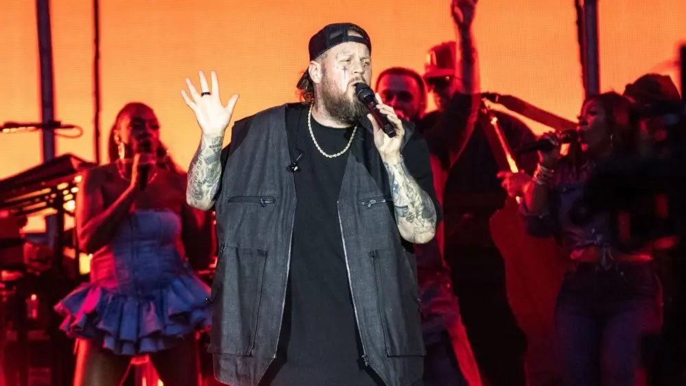 Jelly Roll performs at Tottenham Hotspur Stadium supporting on Post Malone's The BIG ASS World Tour London, UK - September 20, 2025