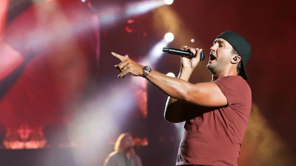 Luke Bryan performs in concert at Northwell Health at Jones Beach Theater on July 13, 2019 in Wantagh, New York.
