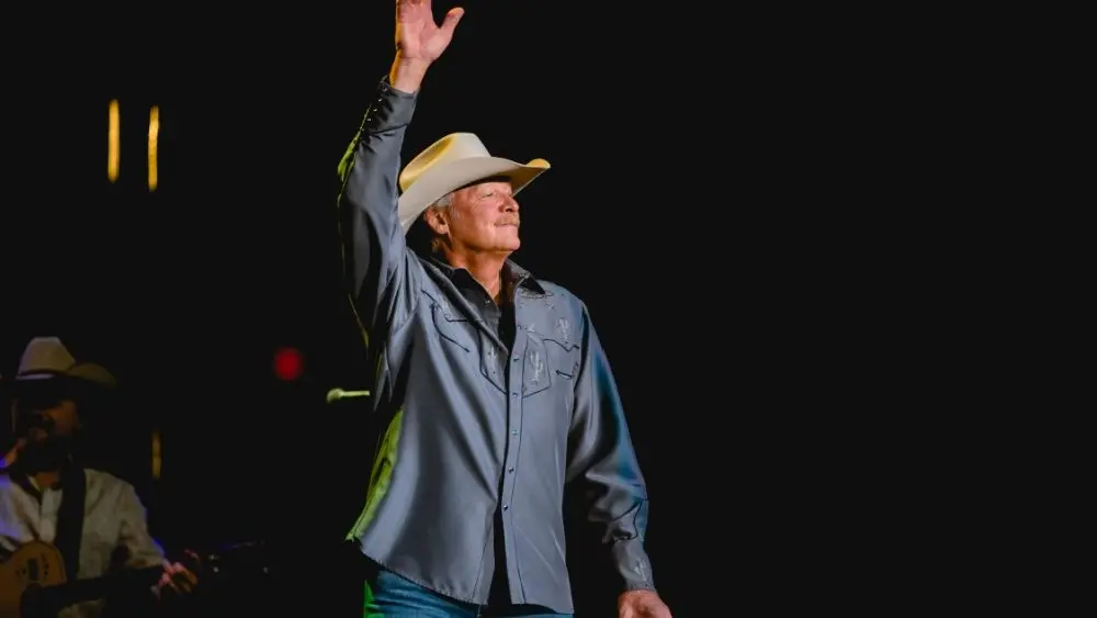 Alan Jackson performs live at Van Andel Arena GRAND RAPIDS, MICHIGAN / USA - February 23, 2019