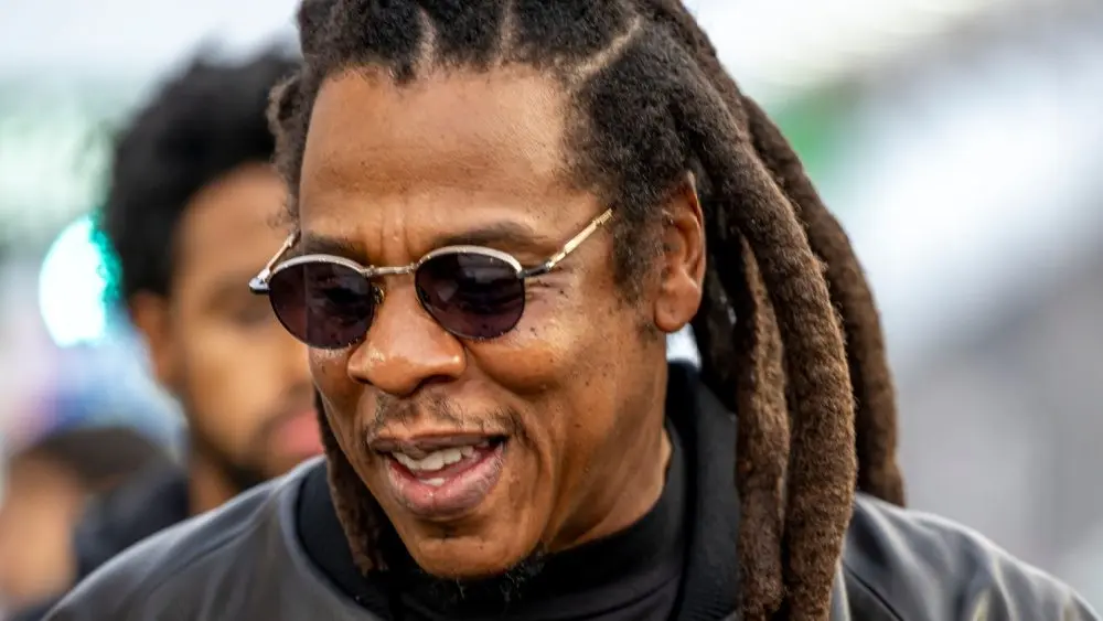 Jay-Z at race day for the F1 Las Vegas Grand Prix 2025. LAS VEGAS, UNITED STATES - November 22, 2025
