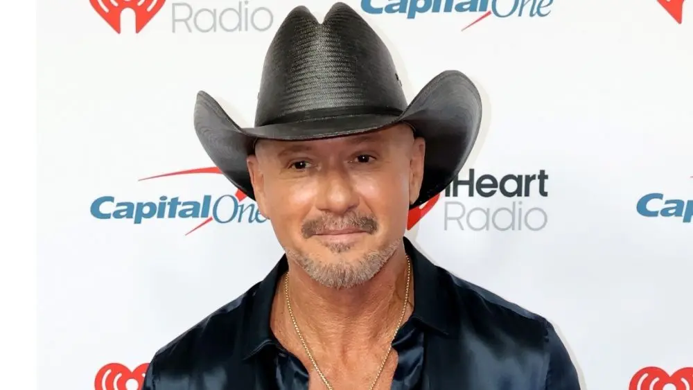 Tim McGraw at the 2025 iHeartRadio Music Festival held at T-Mobile Arena in Las Vegas, USA on September 19, 2025.