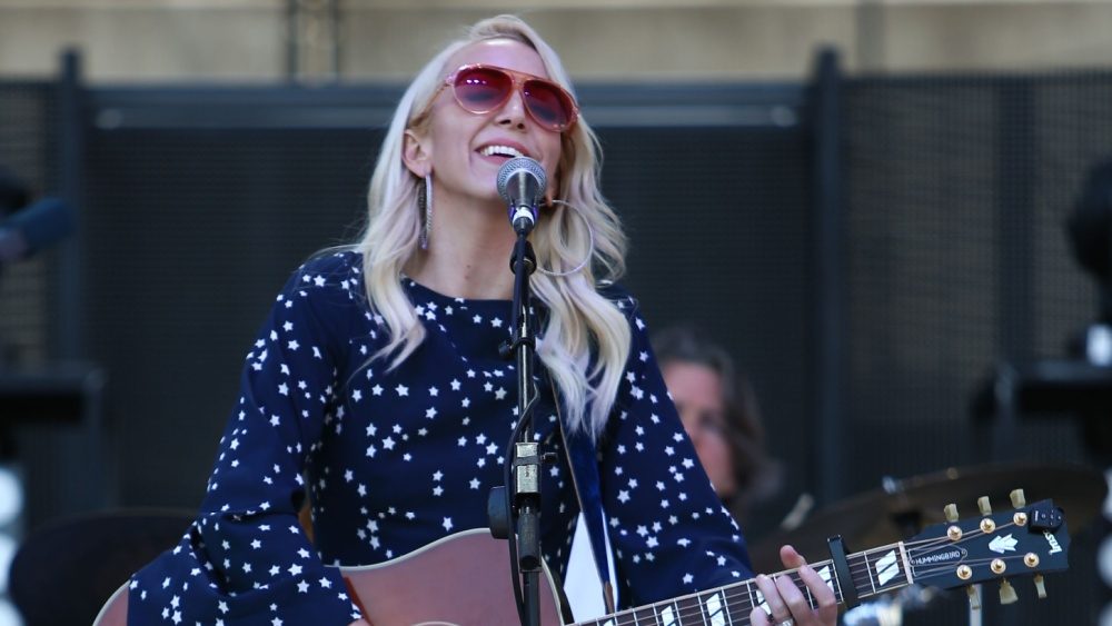 Take a look at Ashley Monroeās video for āHauntedā from āDear Nashvilleā LP