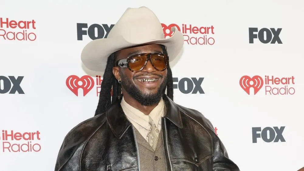 Shaboozey at the 2026 iHeartRadio Music Awards at Dolby Theatre LOS ANGELES, CA - MARCH 26, 2026