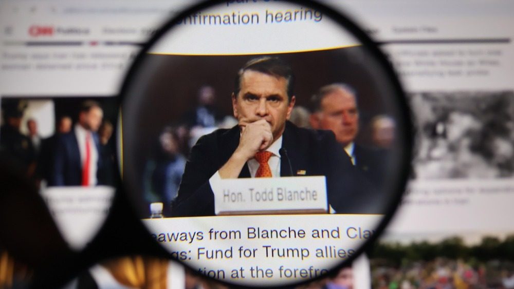 Key Republican senators back Todd Blanche’s nomination for attorney general