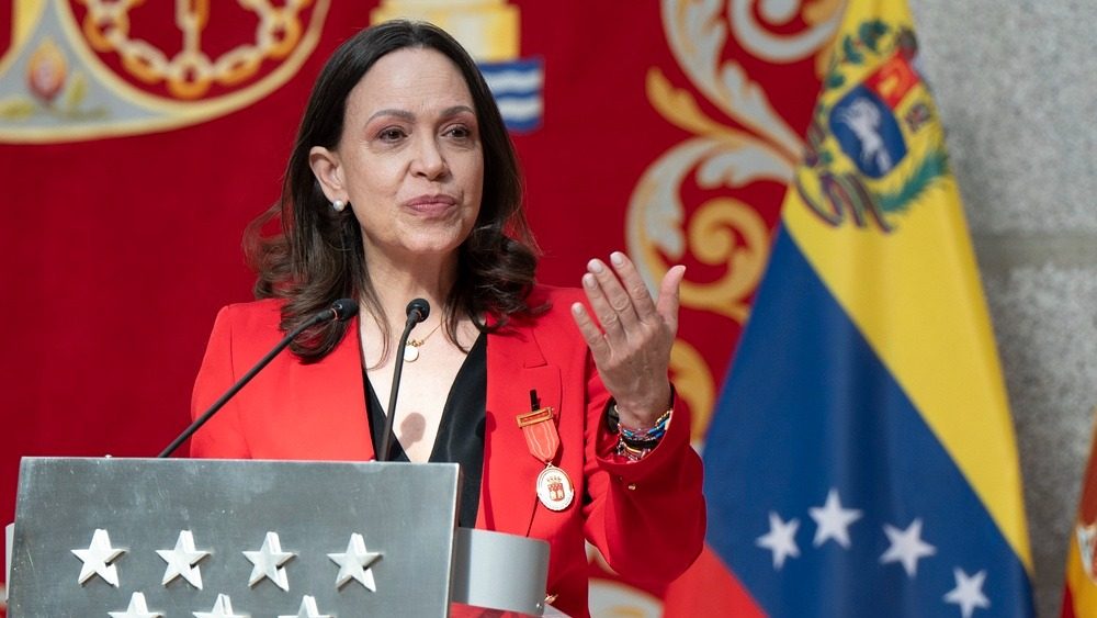 Venezuelan opposition leader María Corina Machado returns to Venezuela after nearly a year in exile