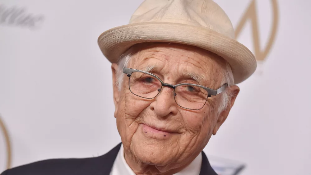 Producer Norman Lear arrives for the 30th Annual Producers Guild Awards on January 19^ 2019 in Beverly Hills^ CA