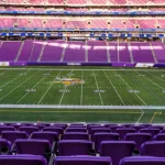 Interior view of U. S. Stadium in Minnesota^ SKOL Vikings^