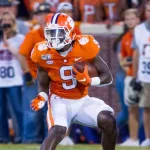 Tee Higgins #5 - Clemson Tigers host Georgia Tech Yellow Jackets at Clemson Memorial Stadium