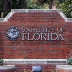 Entrance to the University of Florida located in Gainesville^ Florida.