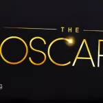 The words "Oscars"on a black LED billboard advertising. Oscars ceremony held at the Dolby Theatre