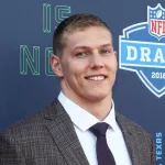 Leighton Vander Esch attends the 2018 NFL Draft at AT&T Stadium on April 26^ 2018 in Arlington^ Texas.