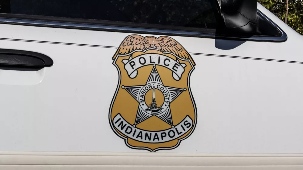 Indianapolis Metropolitan Police Department cars. IMPD has jurisdiction in Marion County.