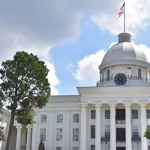 Alabama State House in Montgomery^ Alabama.