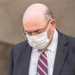 Trump Organization's former Chief Financial Officer Allen Weisselberg leaves Manhattan Criminal Court; New York^ NY - August 12^ 2022