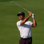 Xander Schauffele of the United States in action during First Round of the 2024 PGA Championship at Valhalla Golf Club on May 16^ 2024 in Louisville^ Kentucky.