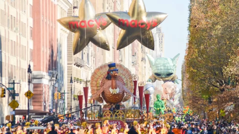 Thousands participated at the 96th annual Macy's Thanksgiving Day Parade in New York City on November 24^ 2022.