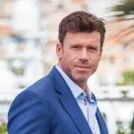 Director Taylor Sheridan attends the 'Wind River' photocall during the 70th annual Cannes Film Festival. CANNES^ FRANCE - MAY 20^ 2017