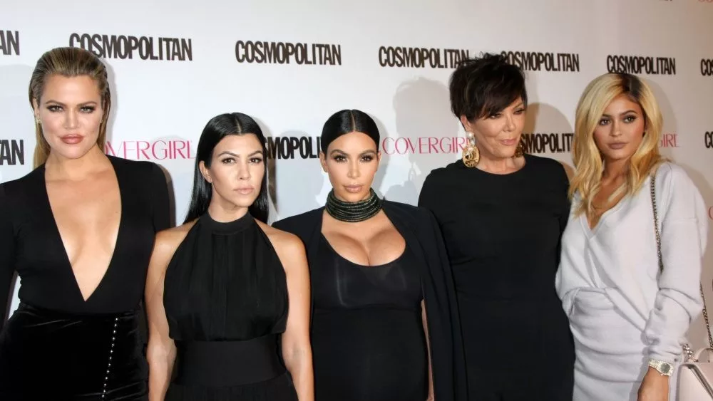 Khloe Karsahian^ Kourtney Kardashian^ Kim Kardashian West^ Kris Jenner^ Kylie Jenner at the Cosmo's 50th Anniversary Party at the Ysabel on October 12^ 2015 in Los Angeles^ CA