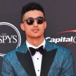 Kyle Kuzma at the 2018 ESPY Awards at the Microsoft Theatre LA Live. LOS ANGELES^ CA - July 18^ 2018