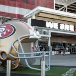 Levi's Stadium^ American football stadium located in Silicon Valley home venue for the National Football League's San Francisco 49ers. Santa Clara^ California US - September 21^ 2024