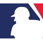 MLB Major League Baseball icon red blue white isolated play us USA Boston Red Sox sport logo vector template sticker famous