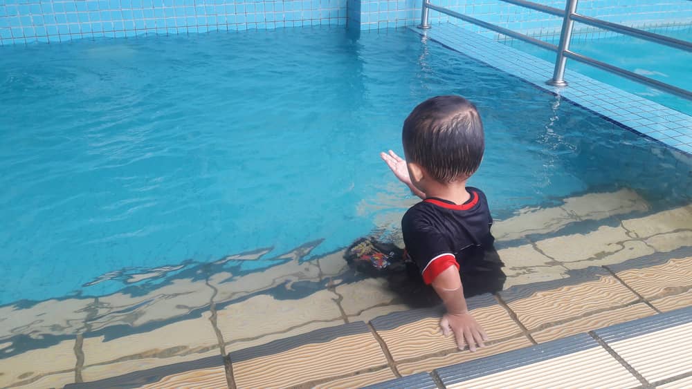 child-in-pool