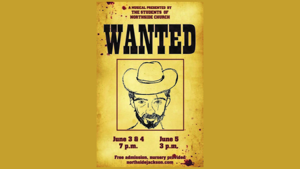 Wanted musical poster