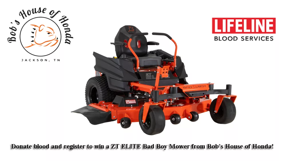 donate-blood-and-register-to-win-a-zt-elite-bad-boy-mower-from-bobs-house-of-honda