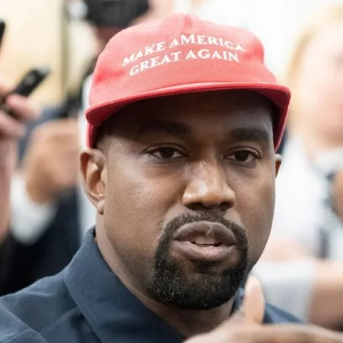 Kanye West speaks as he meets with US President Donald J. Trump in the White House Oval Office. Washington^ DC US - Oct 11^ 2018